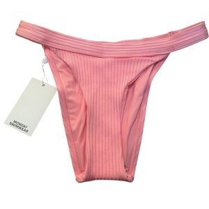 Monday Swimwear Guava Santorini Bikini Bottom